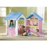 little tikes 2 in 1 dollhouse playhouse